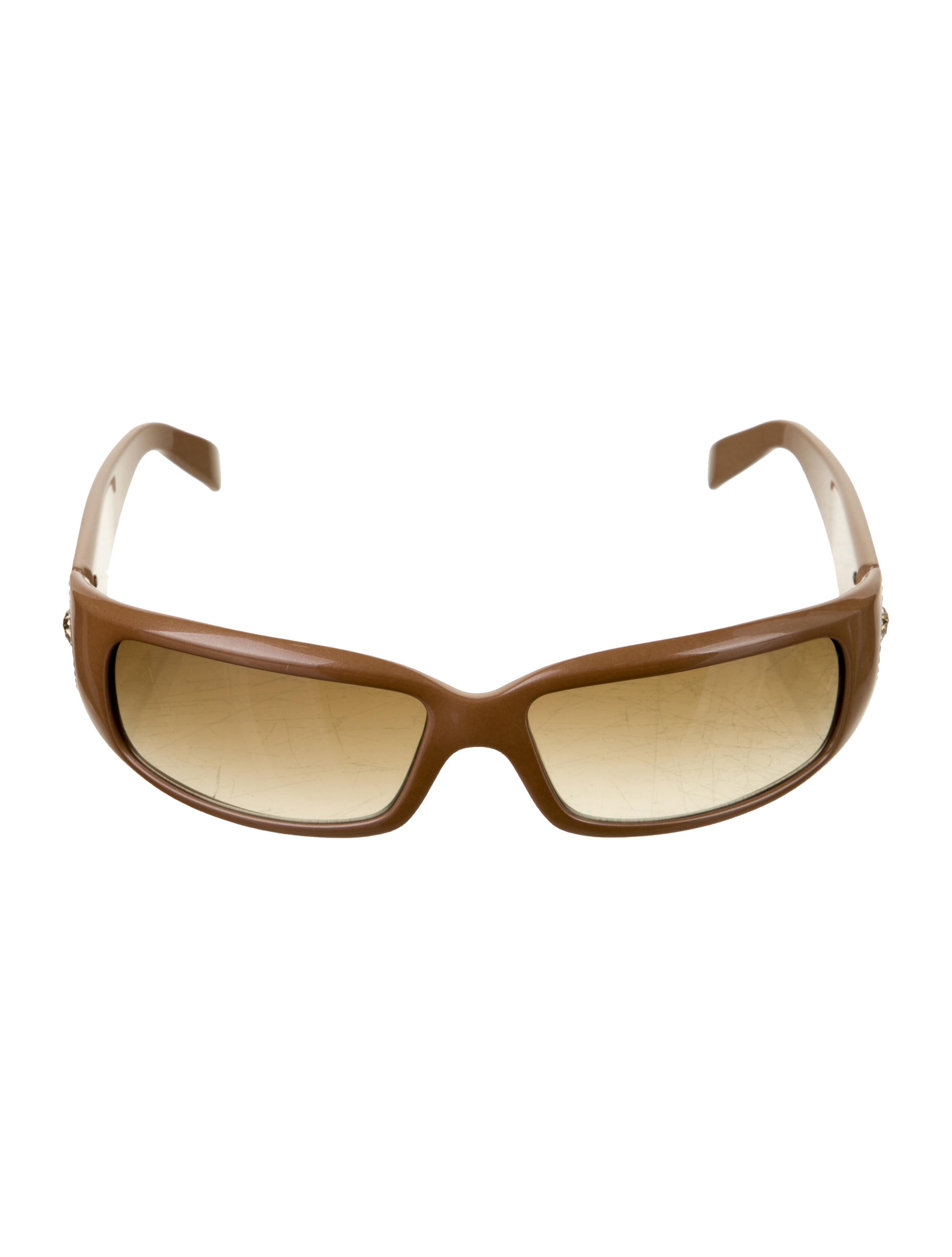 Versace Shield Tinted Sunglasses