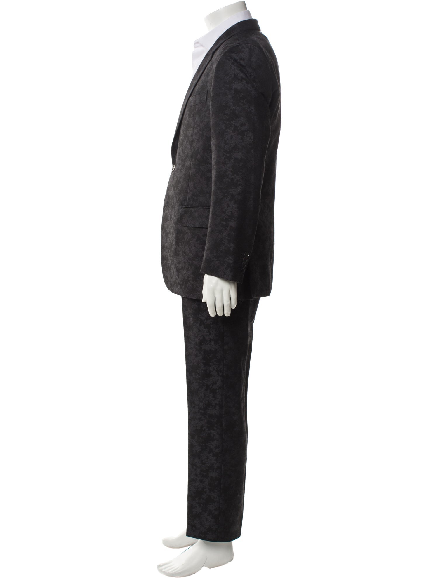 Versace Wool Two-Piece Suit