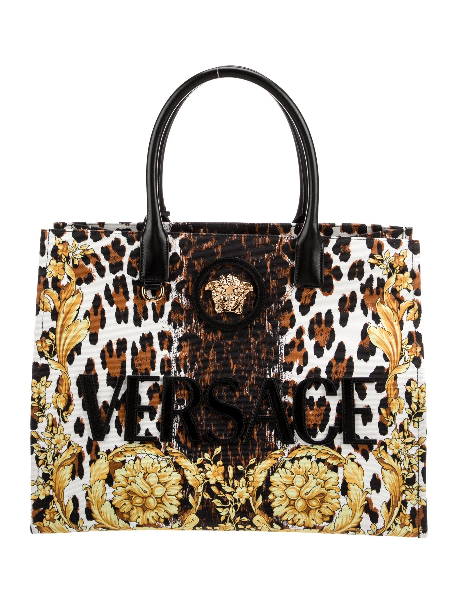 Versace Canvas Tote w/ Tags