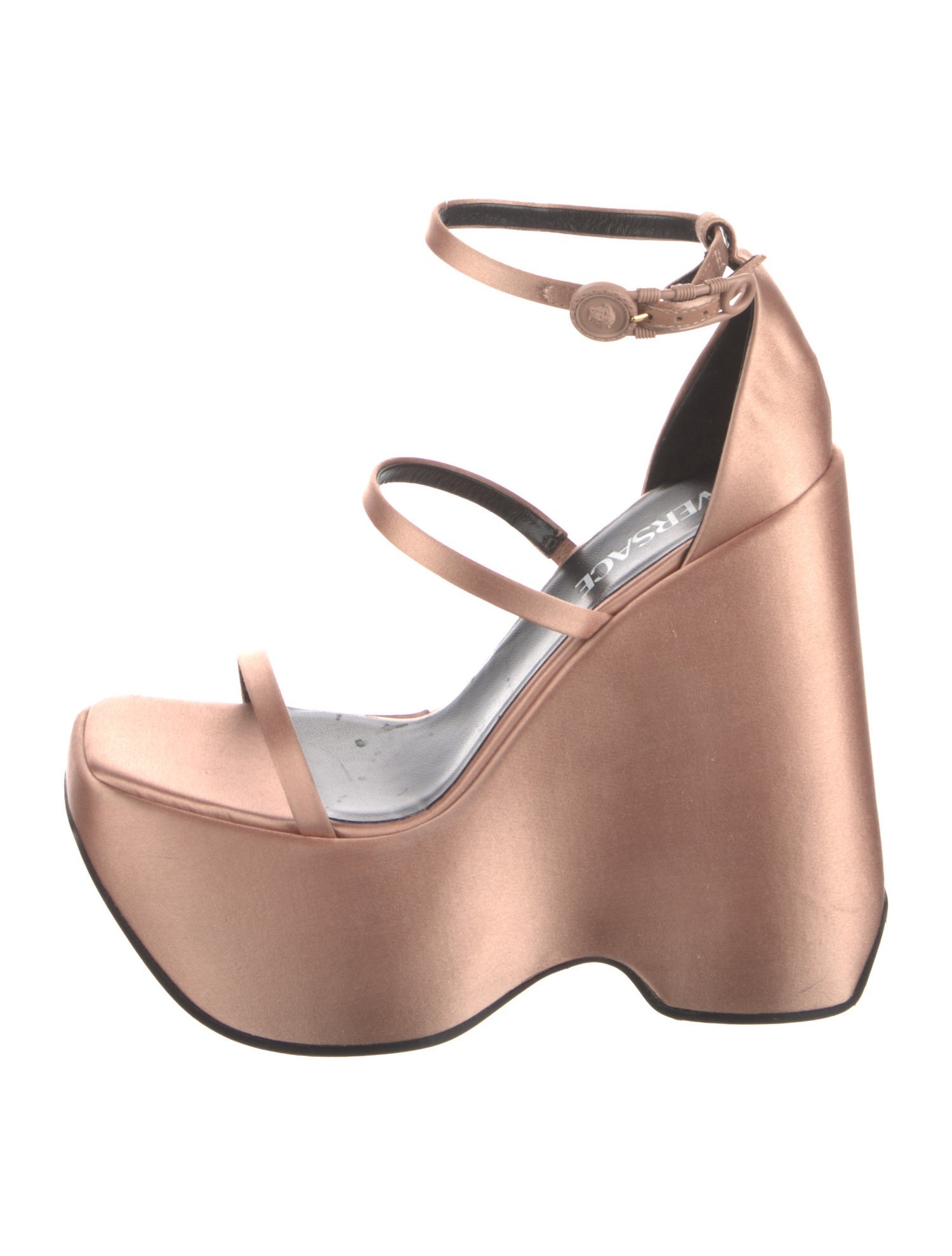 Versace Satin Sandals