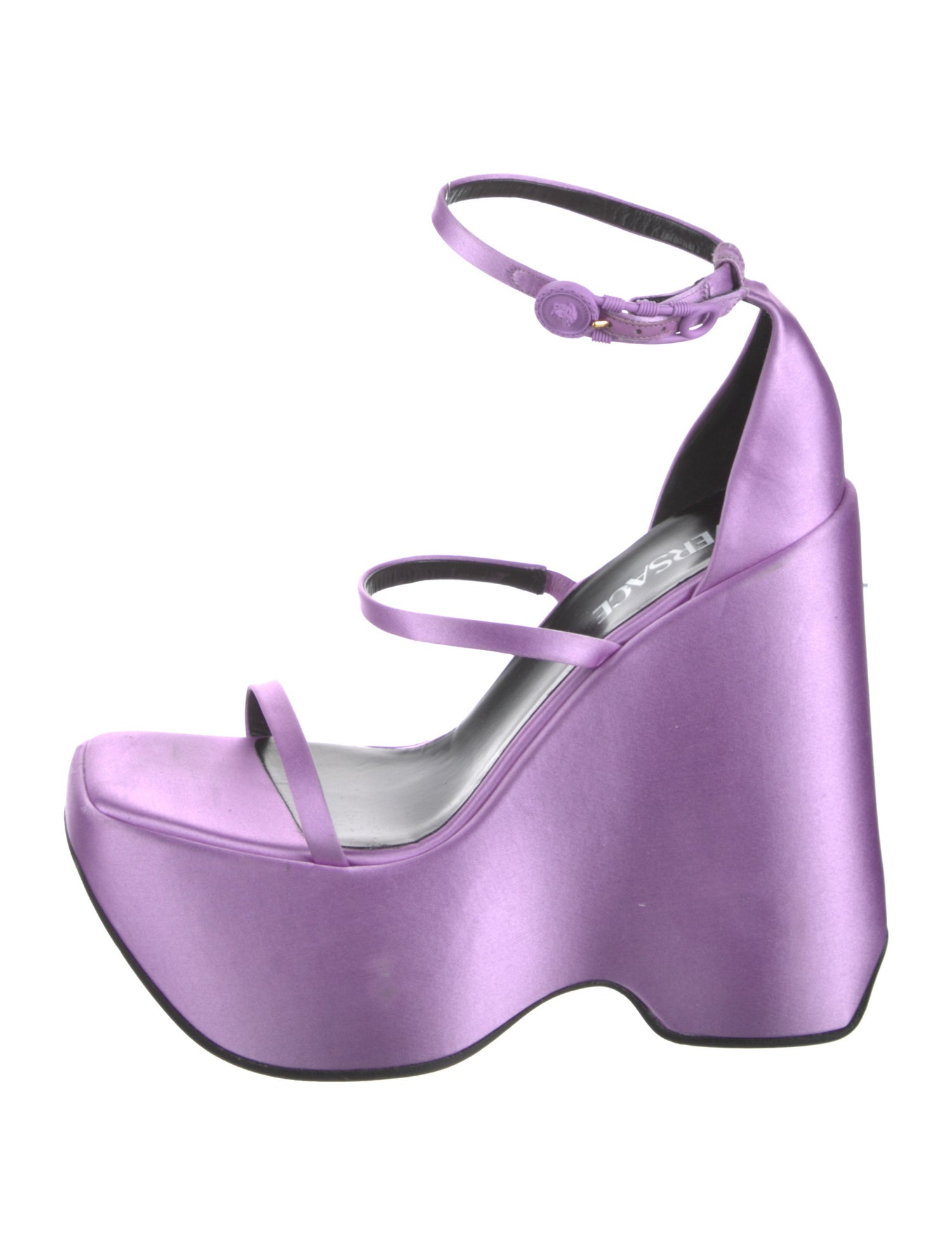 Versace Satin Sandals