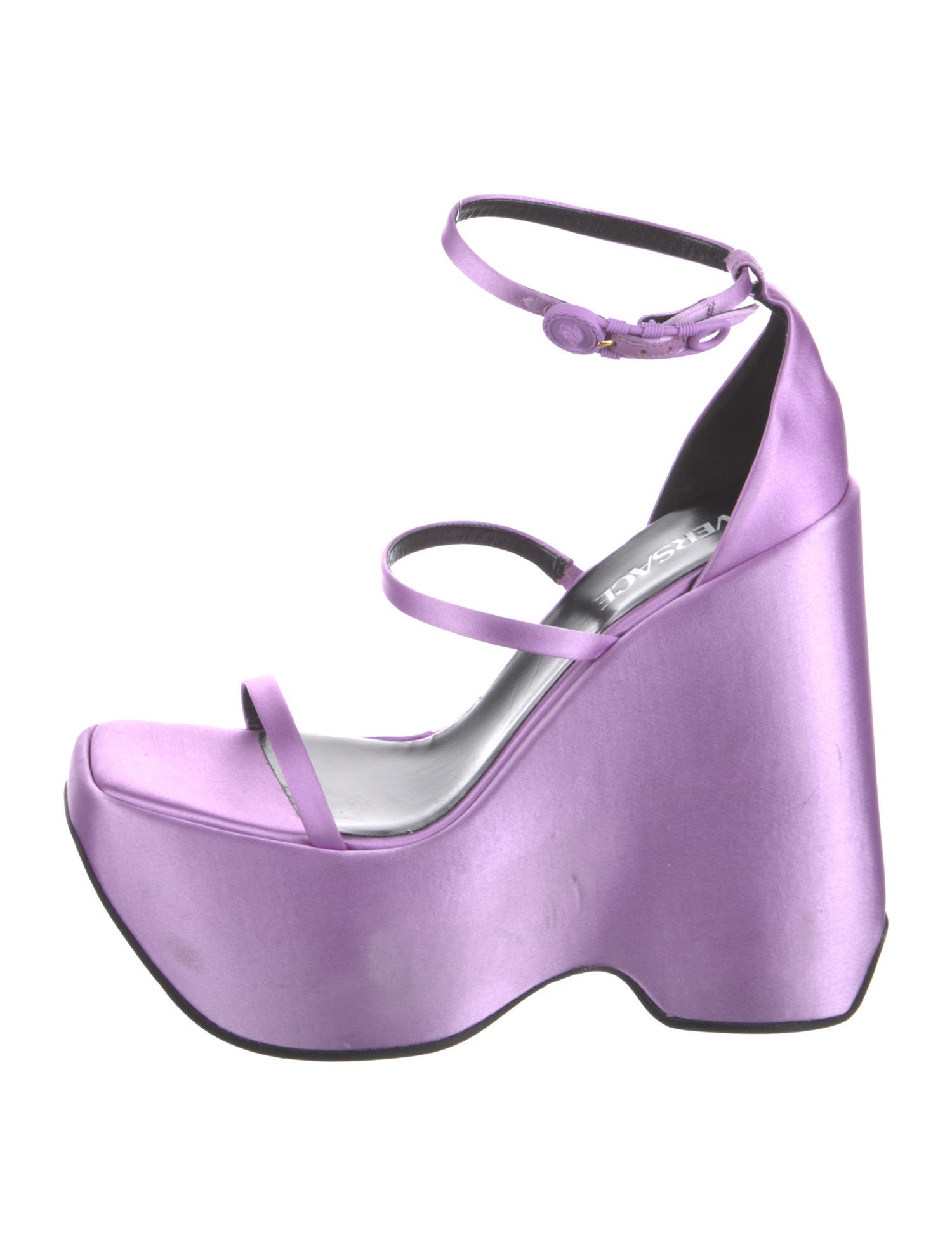 Versace Satin Sandals