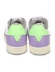 Versace Leather Colorblock Pattern Sneakers