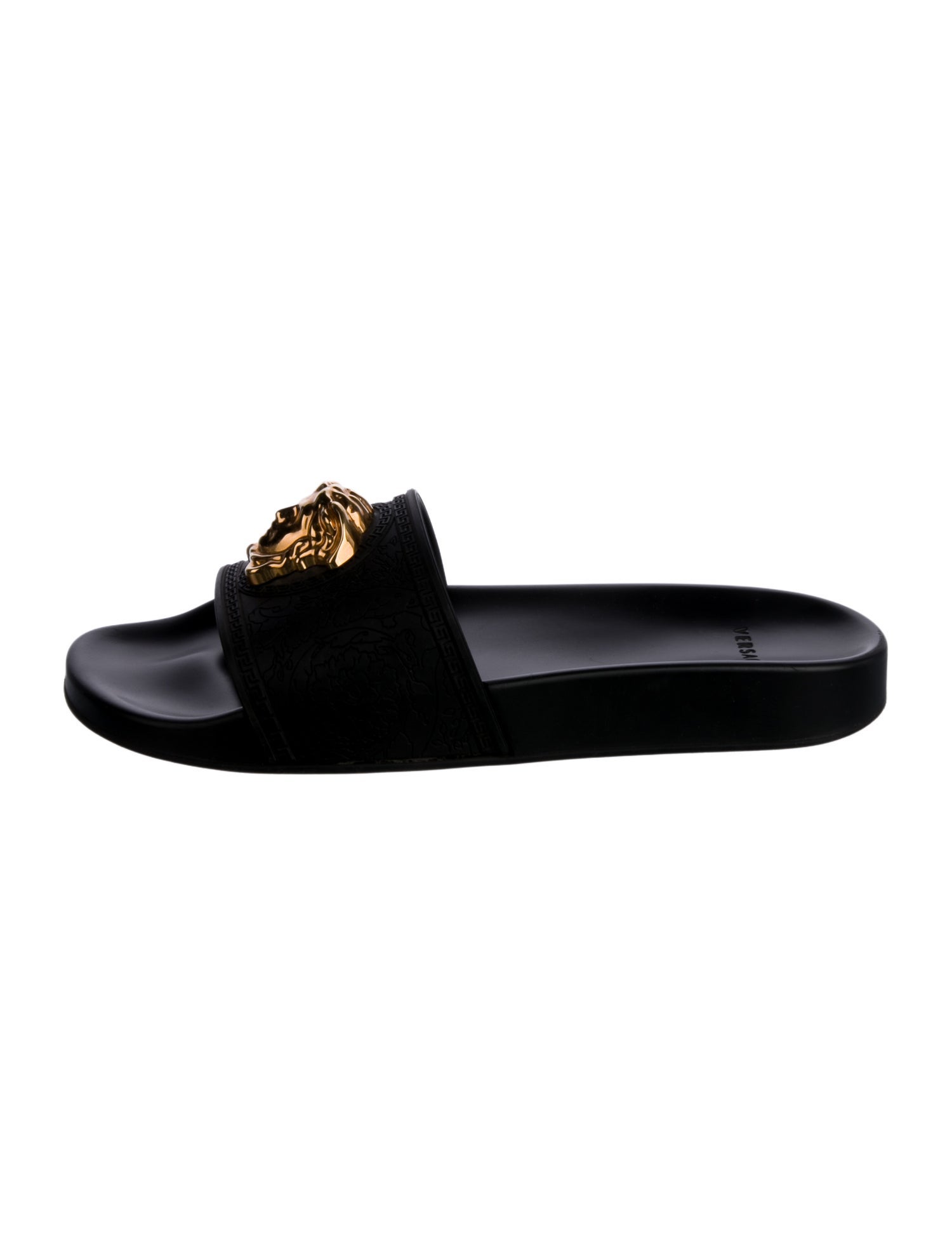 Versace Medusa Insignia Rubber Flats