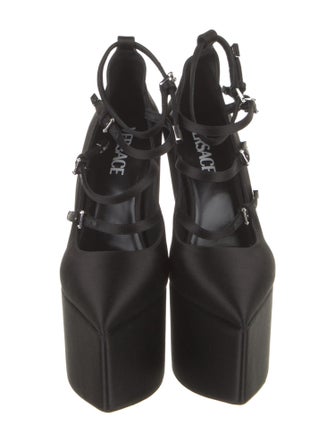 Versace Satin Pumps