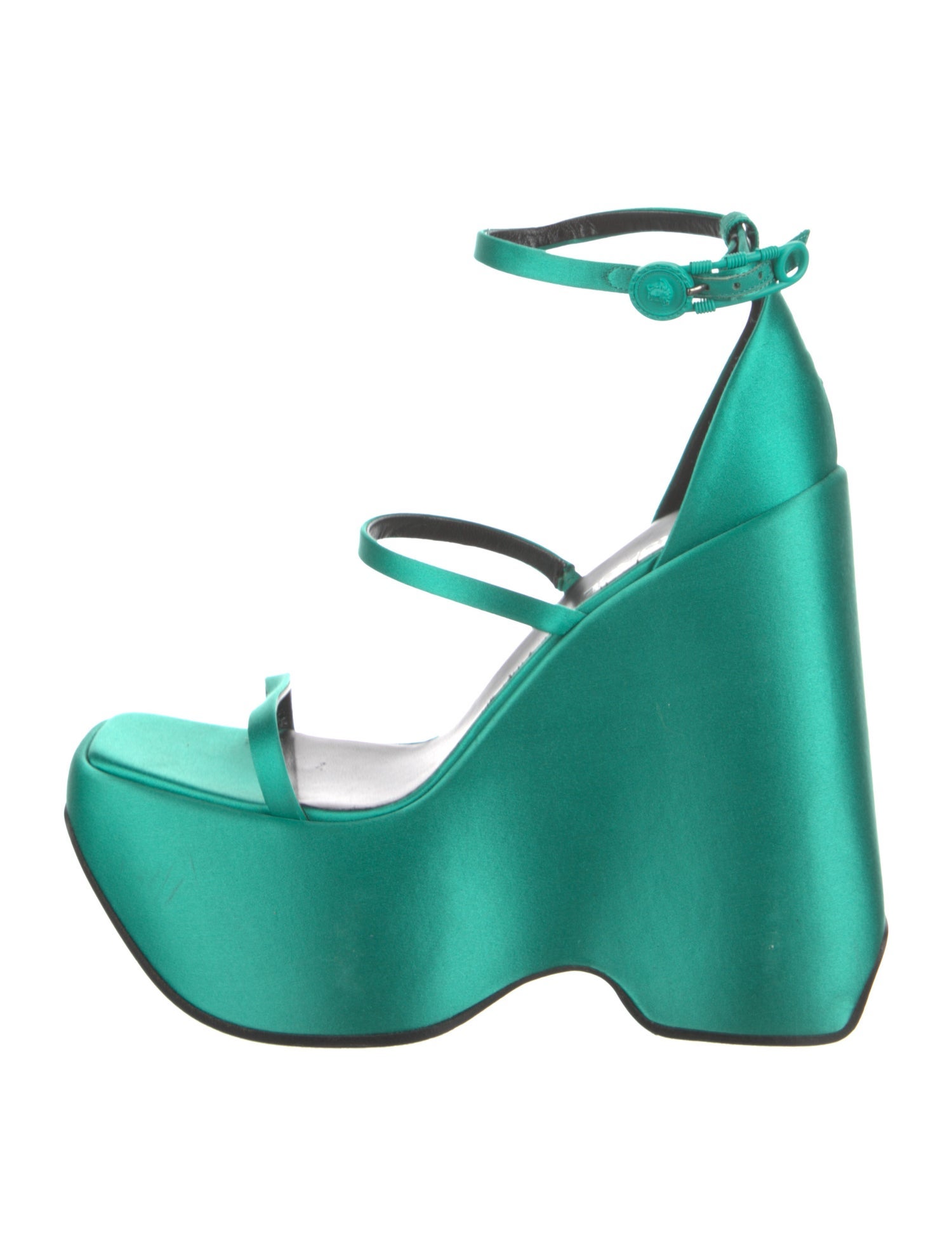 Versace Satin Sandals