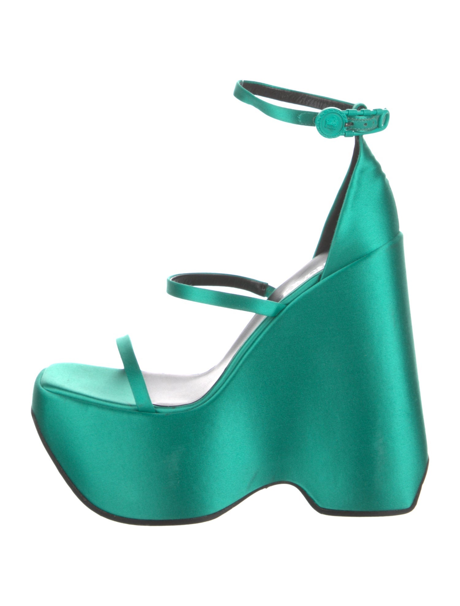 Versace Satin Sandals