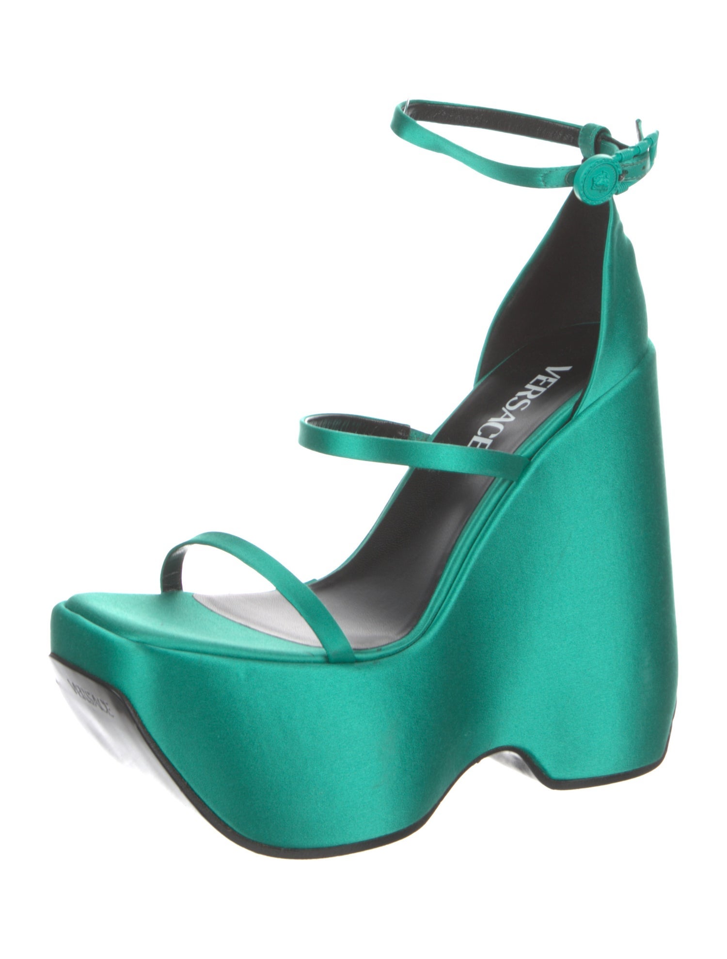 Versace Satin Sandals