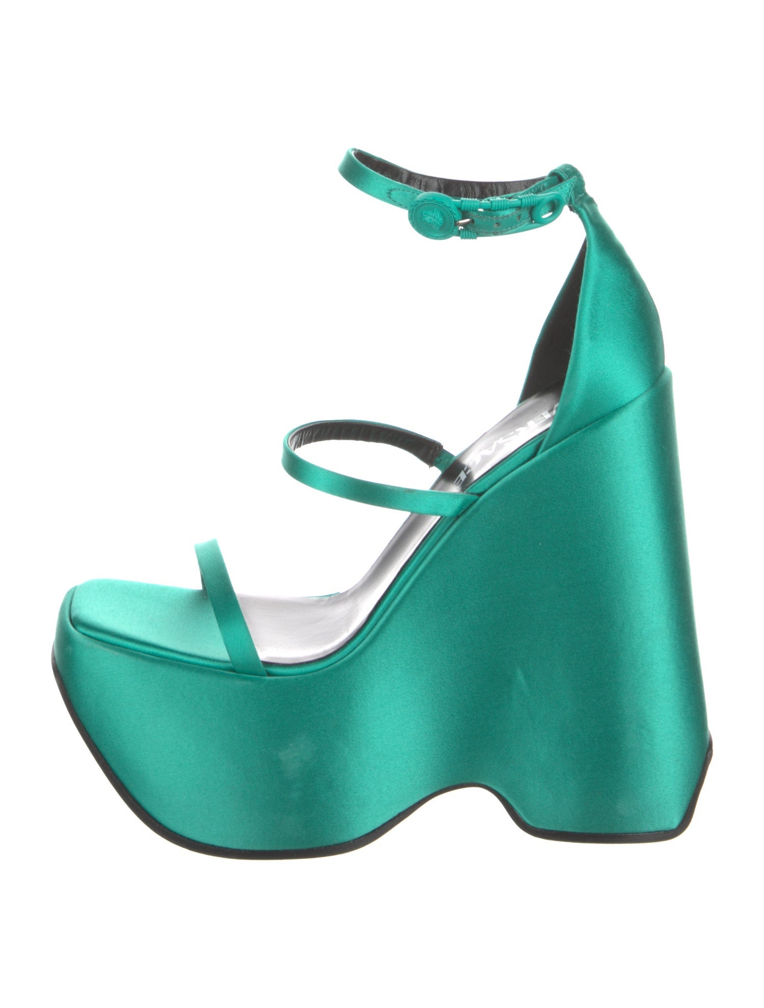 Versace Satin Sandals