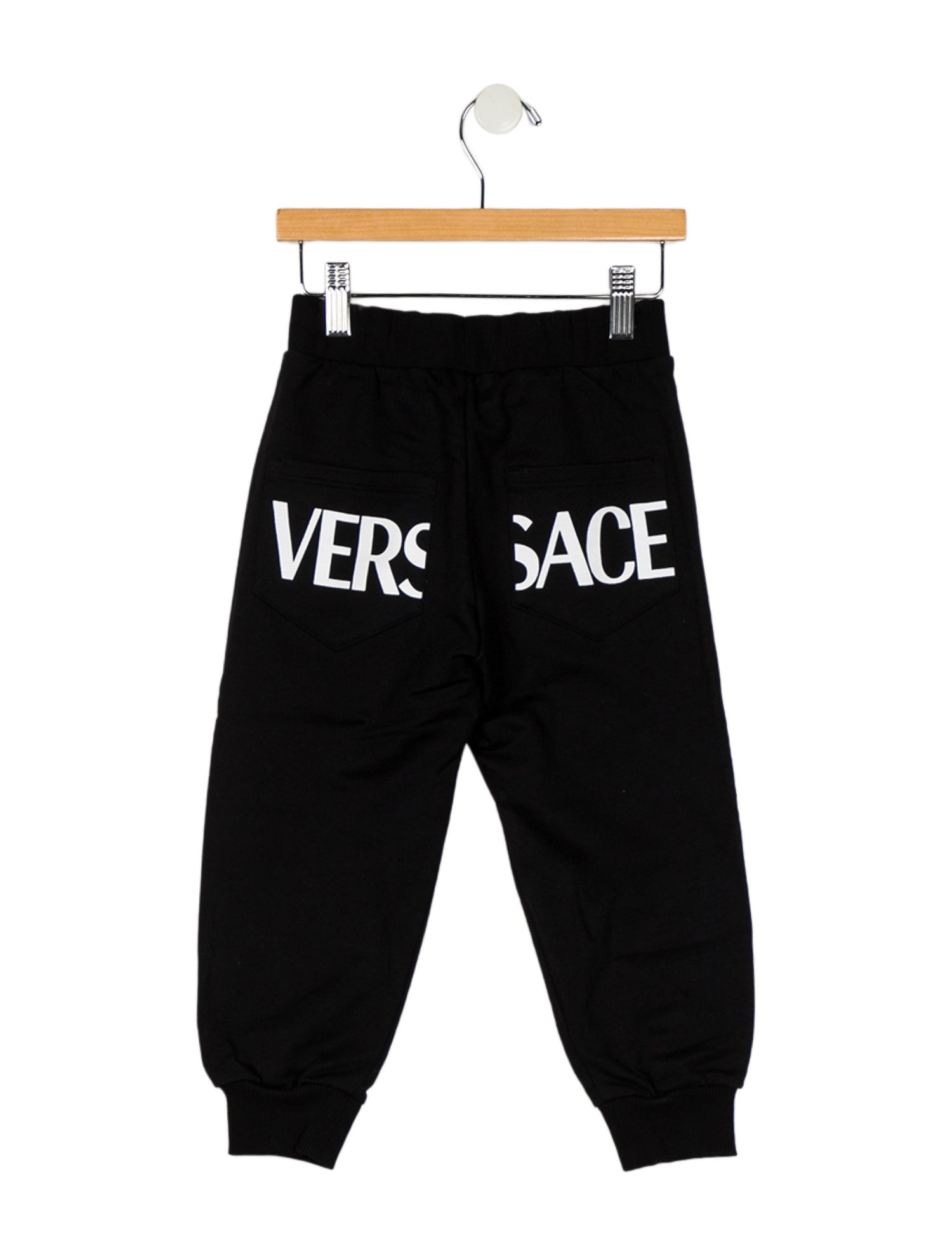 Versace kids Girls' Graphic Logo Sweatpants w/ Tags