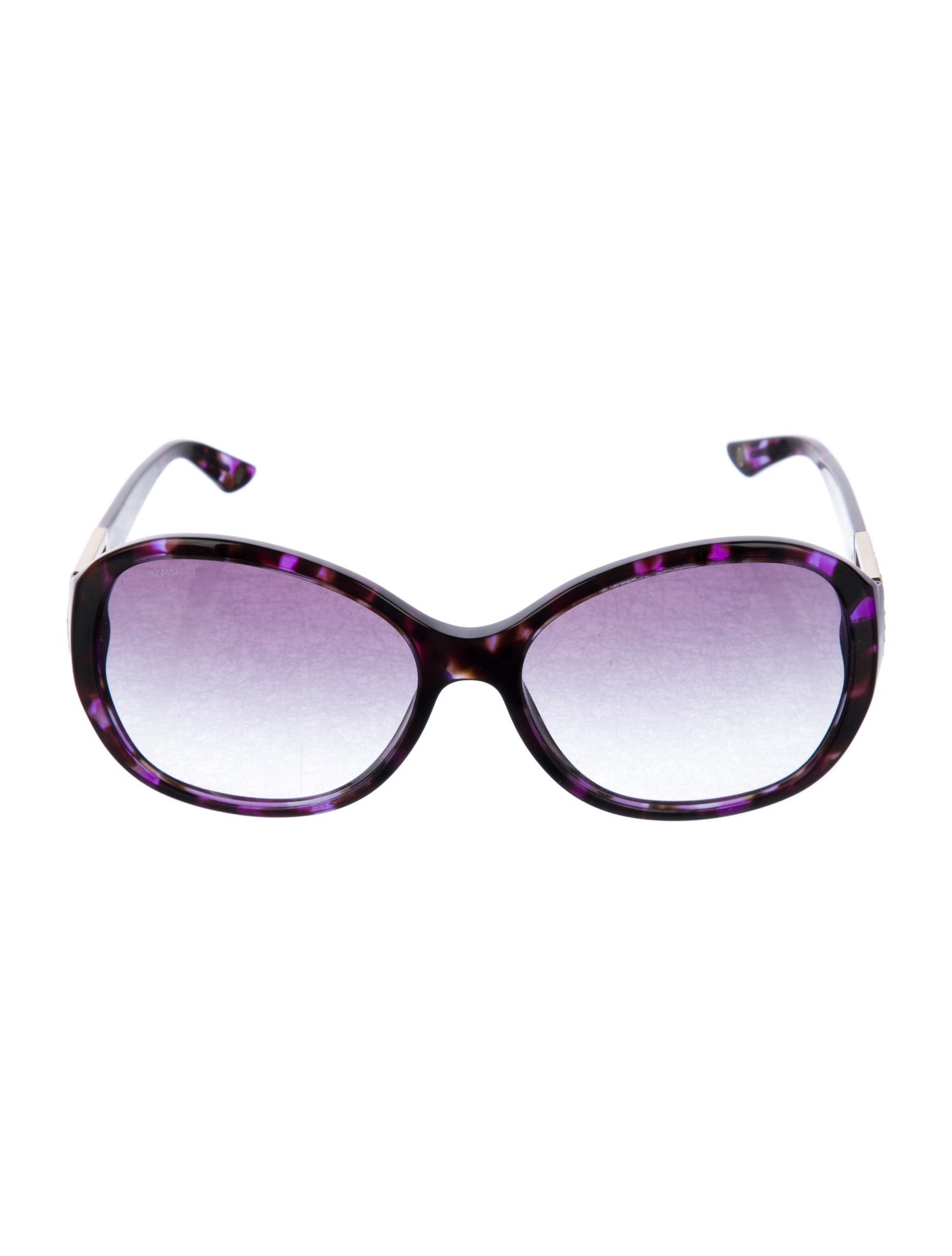 Versace Oversize Gradient Sunglasses