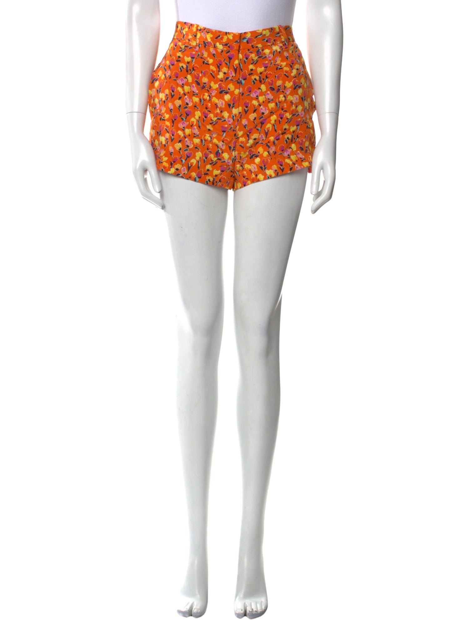 Versace Silk Mini Shorts