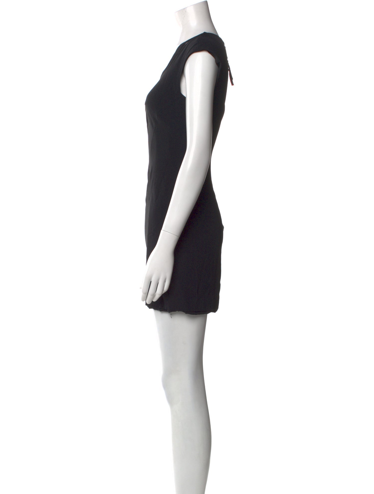 Versace V-Neck Mini Dress