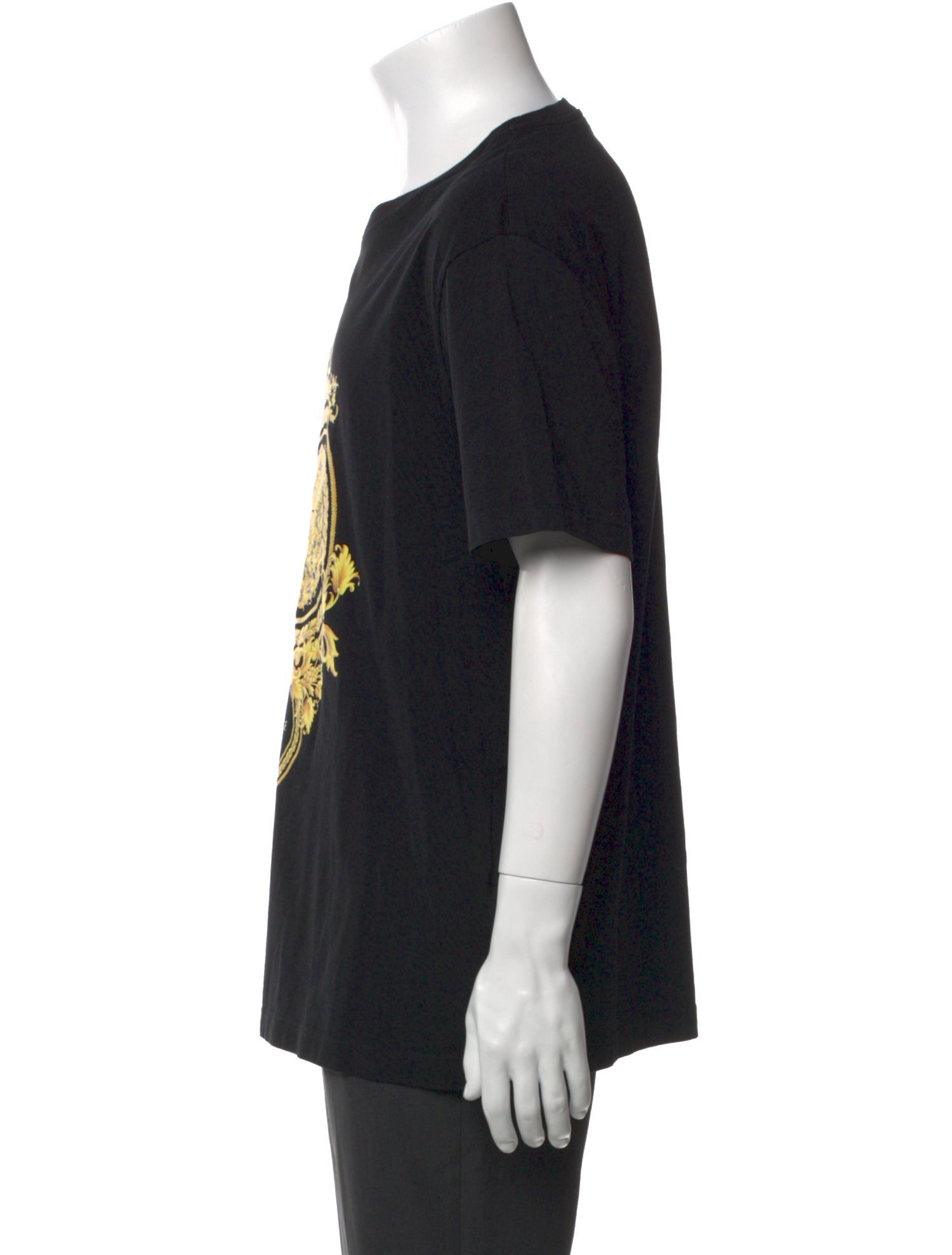 Versace Graphic Print Crew Neck T-Shirt