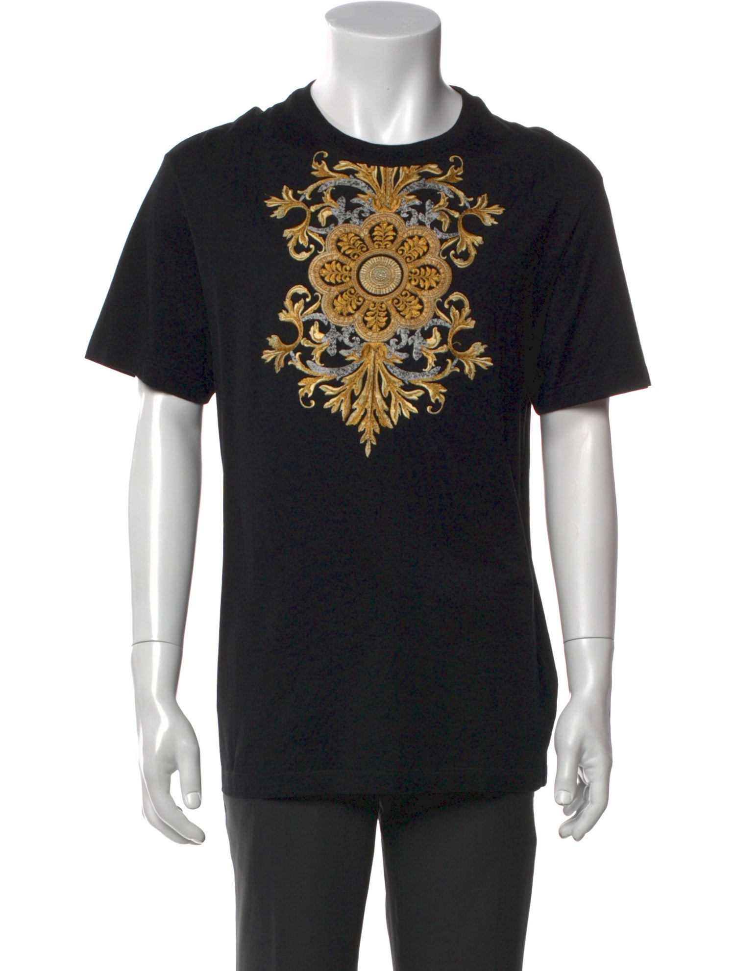 Versace Medusa Insignia Crew Neck T-Shirt