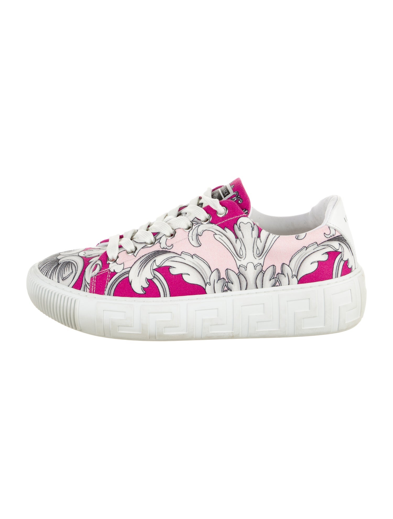 Versace Medusa Insignia Canvas Sneakers