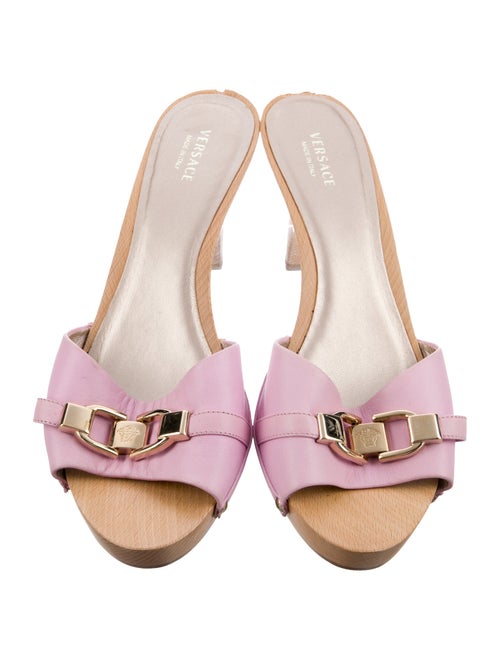 Versace Leather Slides