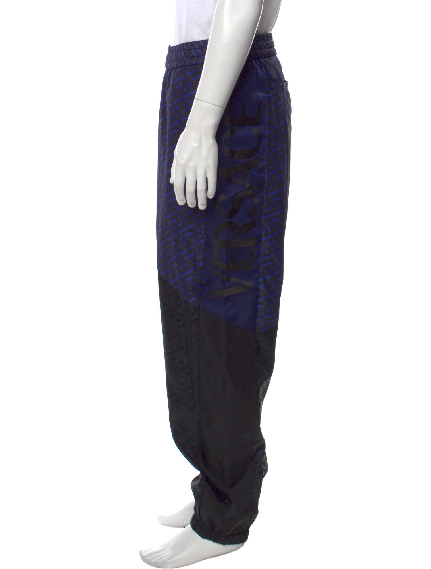 Versace Houndstooth Print Pants