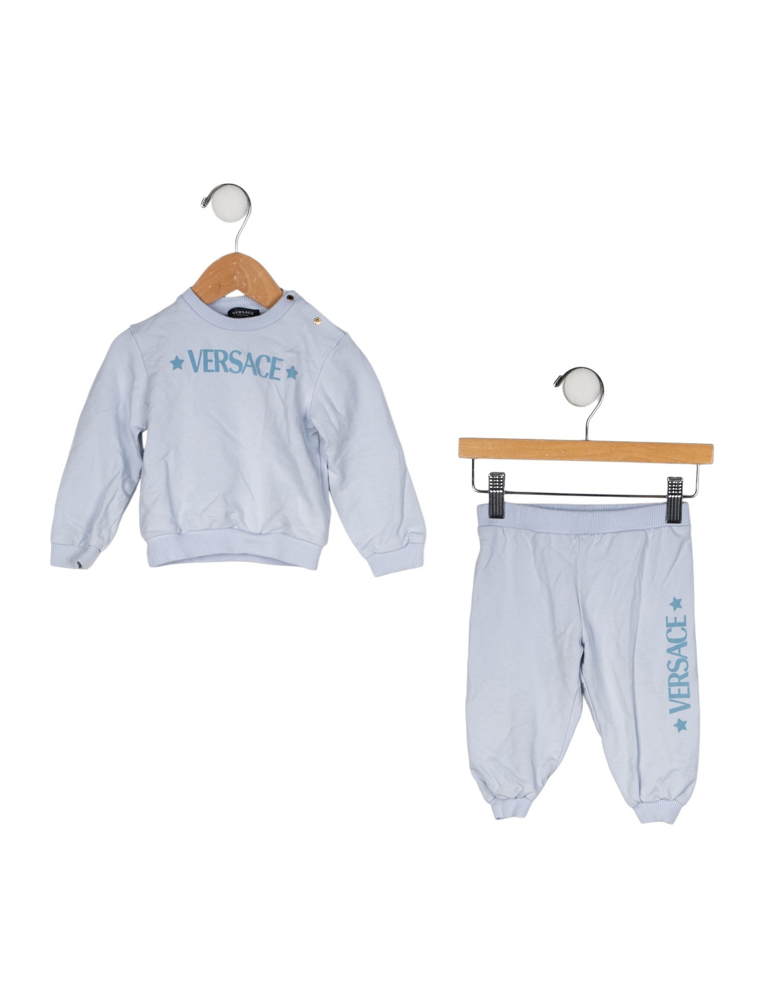 Versace Infant Boys' Logo Printed Two-Piece Set `