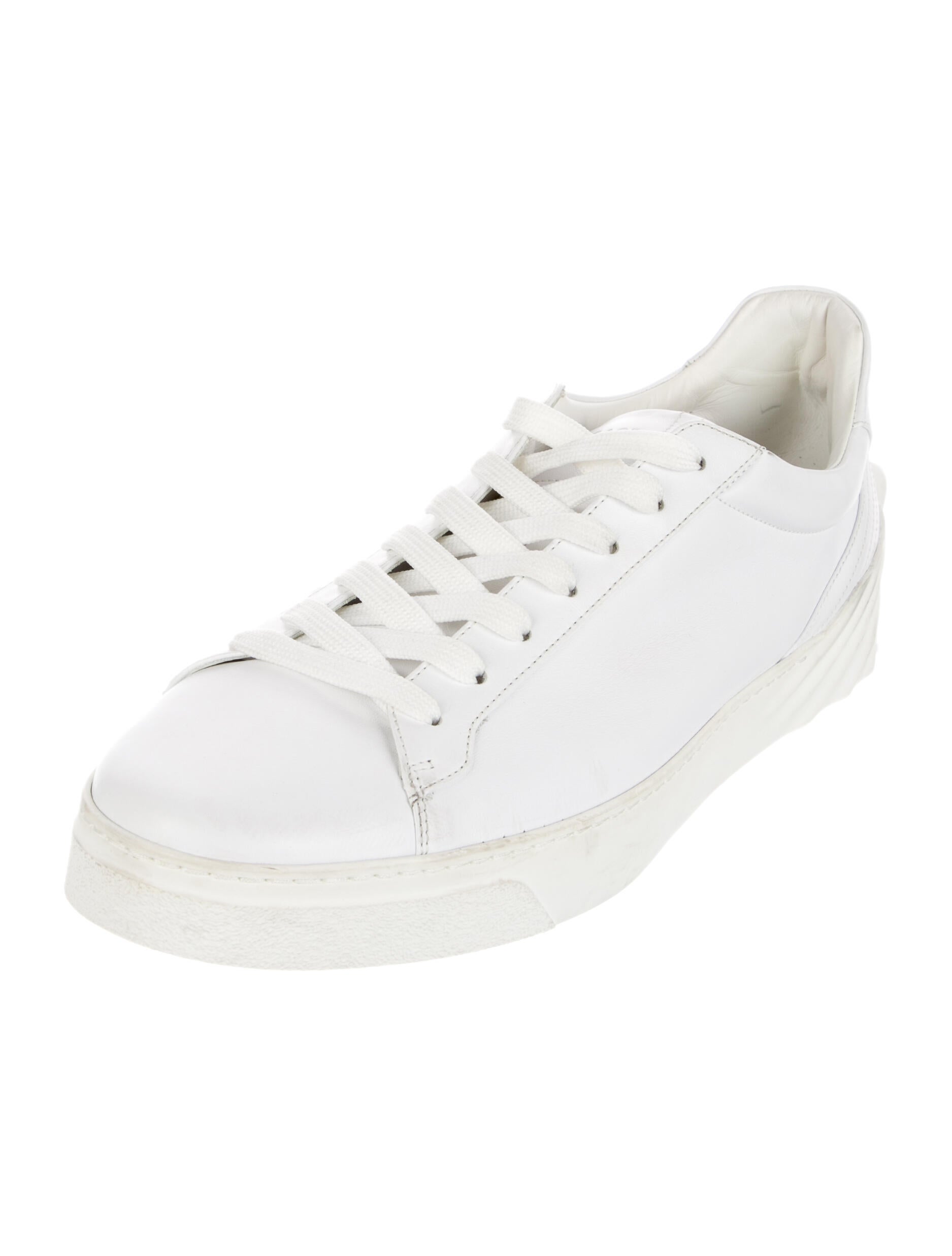 Versace Leather Sneakers