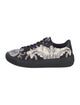 Versace Canvas Printed Athletic Sneakers