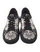 Versace Canvas Printed Athletic Sneakers