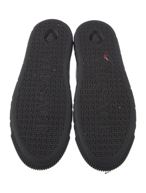 Versace Canvas Printed Athletic Sneakers