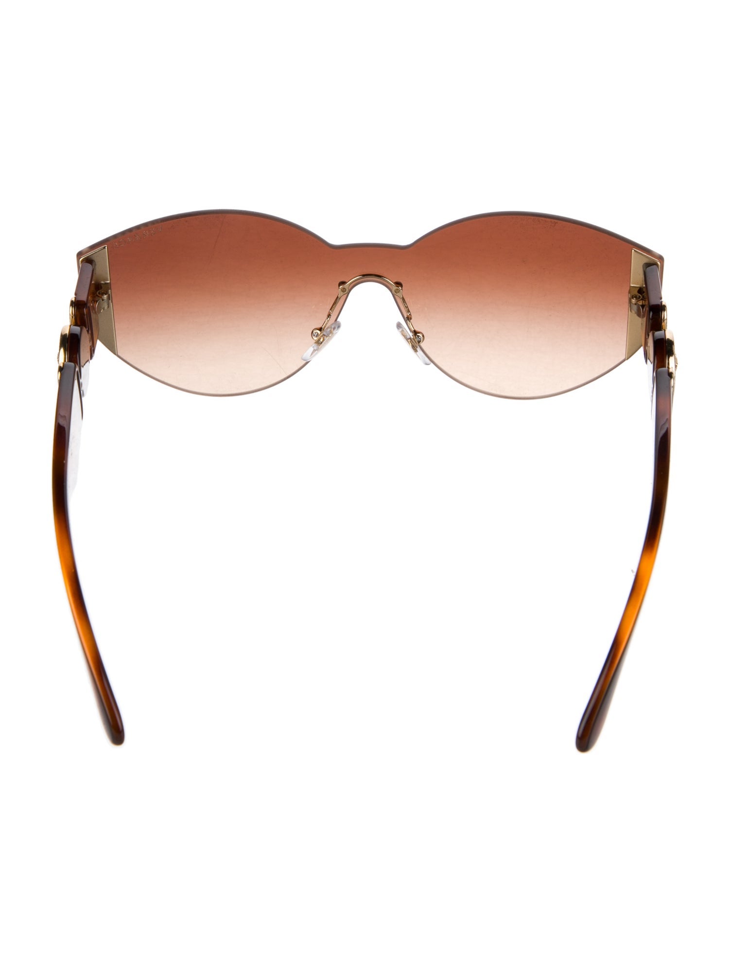 Versace Medusa Insignia Shield Sunglasses