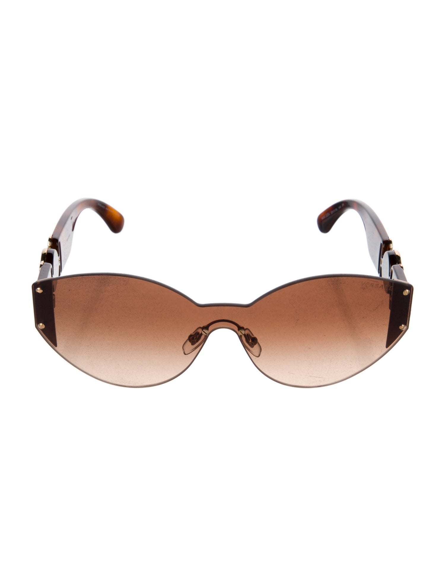 Versace Medusa Insignia Shield Sunglasses