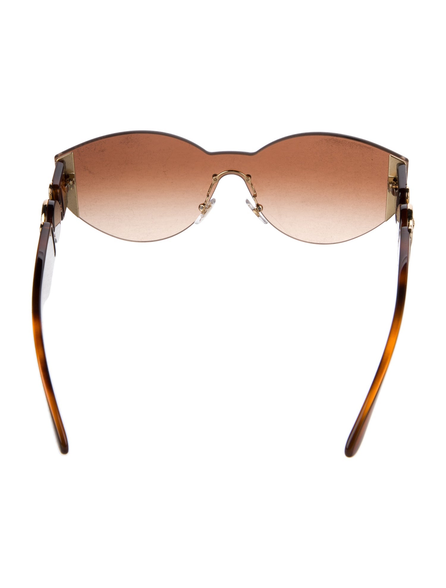 Versace Medusa Insignia Shield Sunglasses