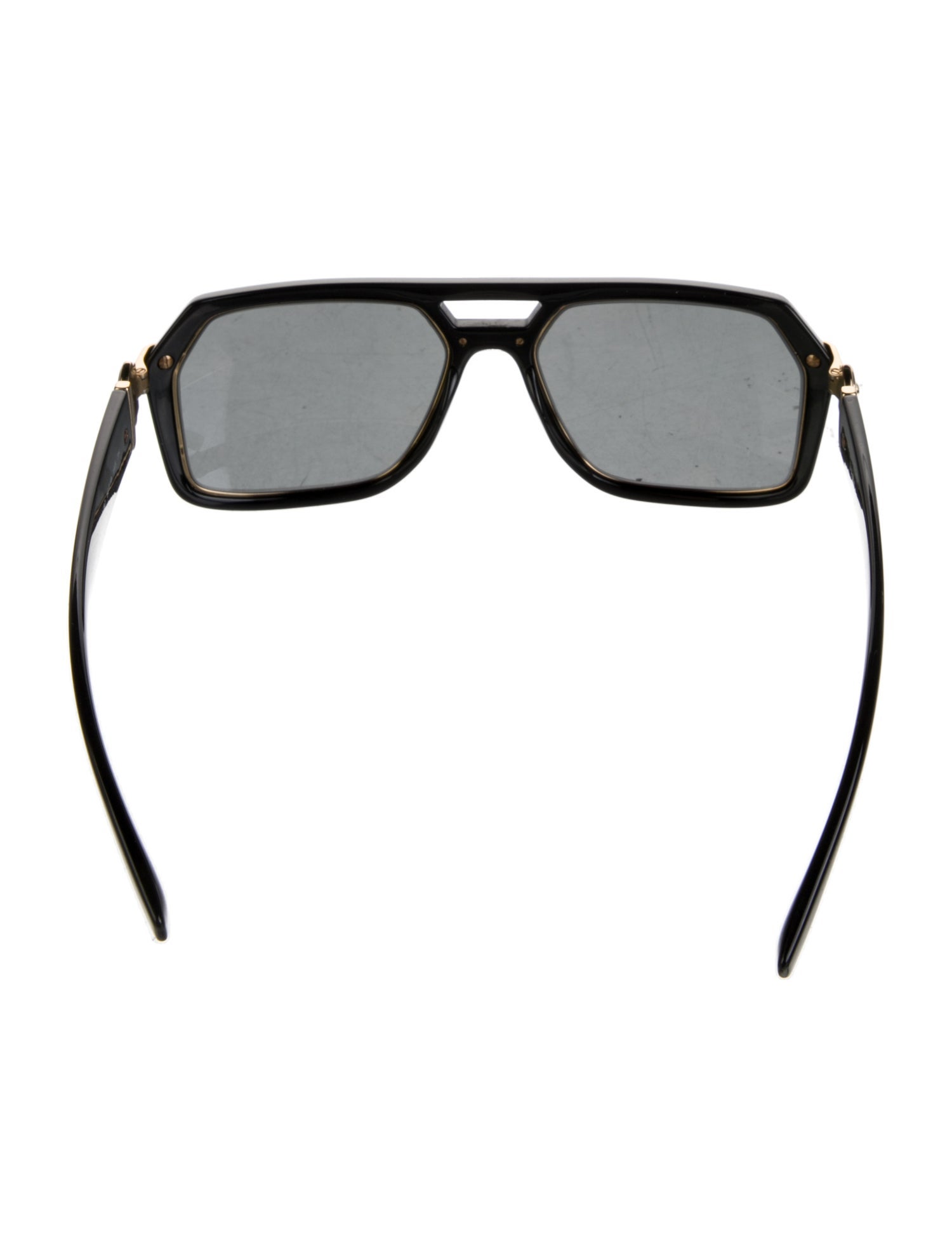 Versace Square Tinted Sunglasses