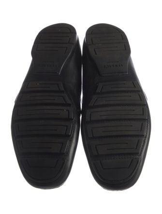 Versace Medusa Insignia Leather Drivers