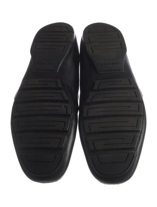 Versace Medusa Insignia Leather Drivers