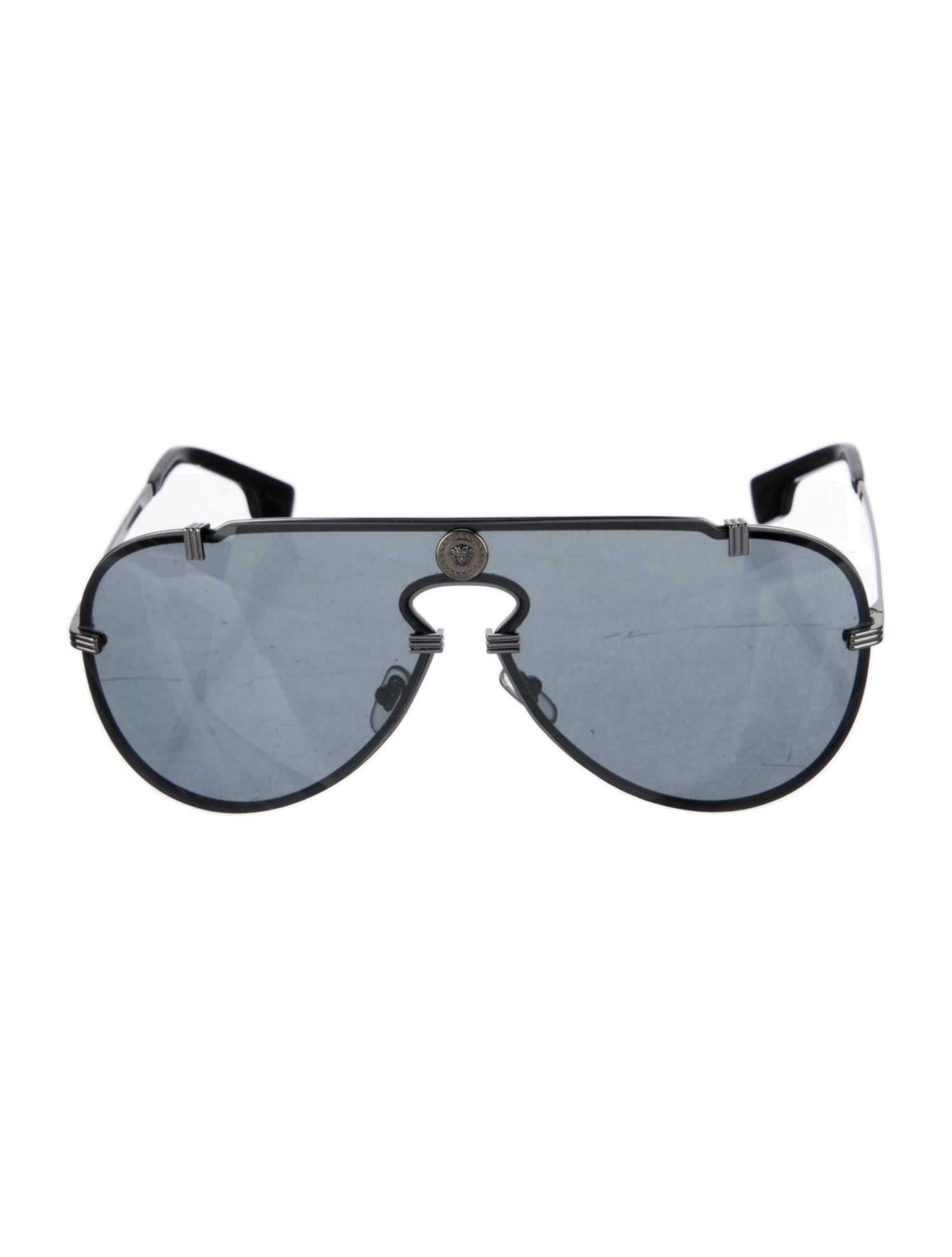 Versace Medusa Insignia Shield Sunglasses