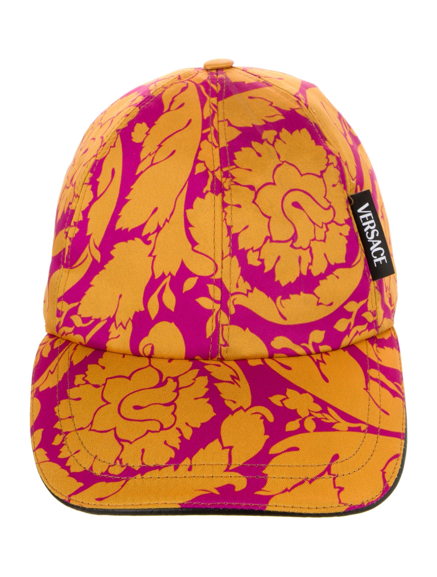 Versace Floral Print Baseball Hat