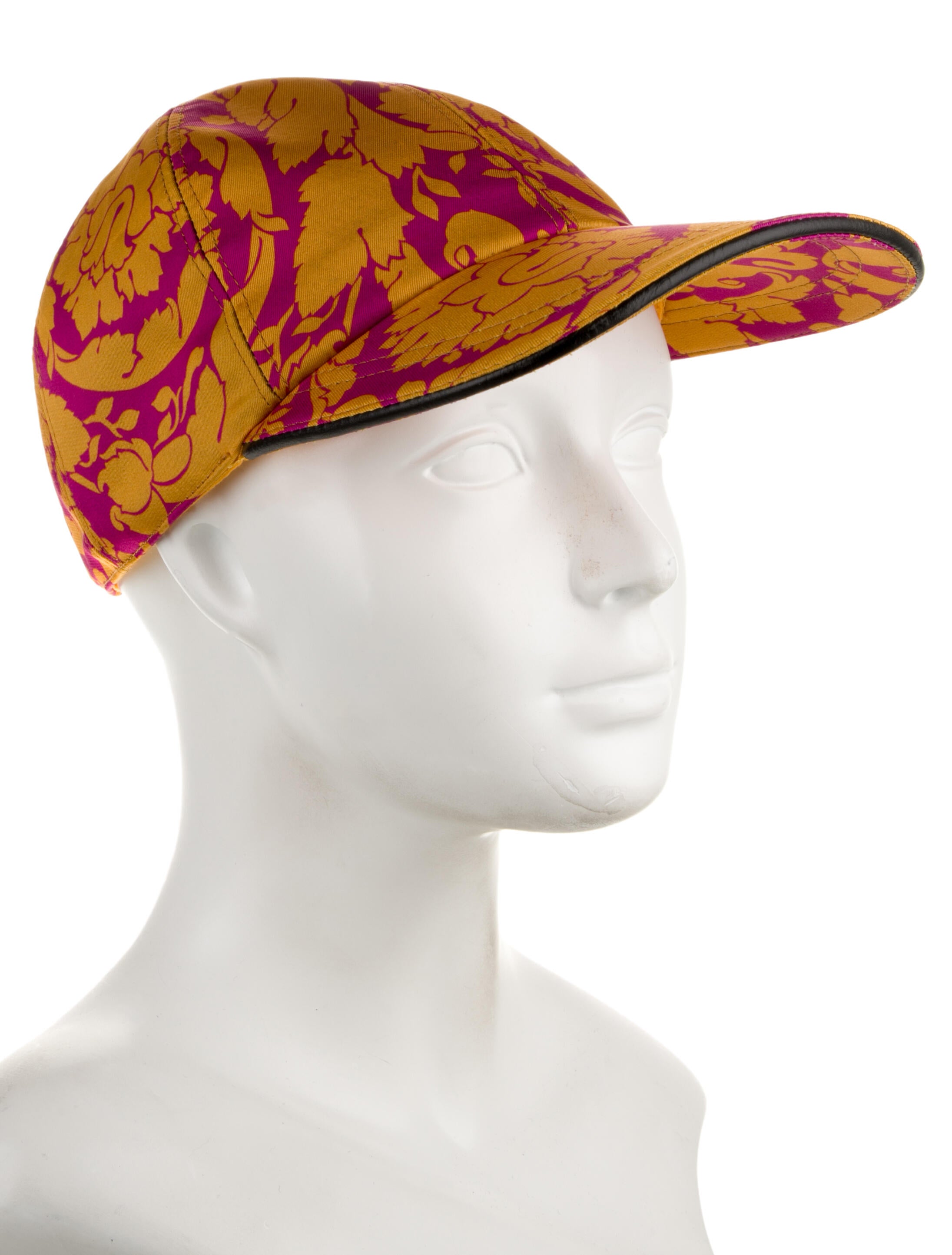 Versace Floral Print Baseball Hat