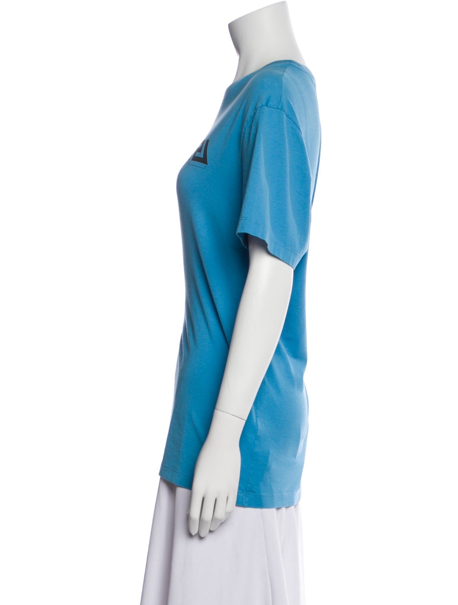 Versace Graphic Print Crew Neck T-Shirt