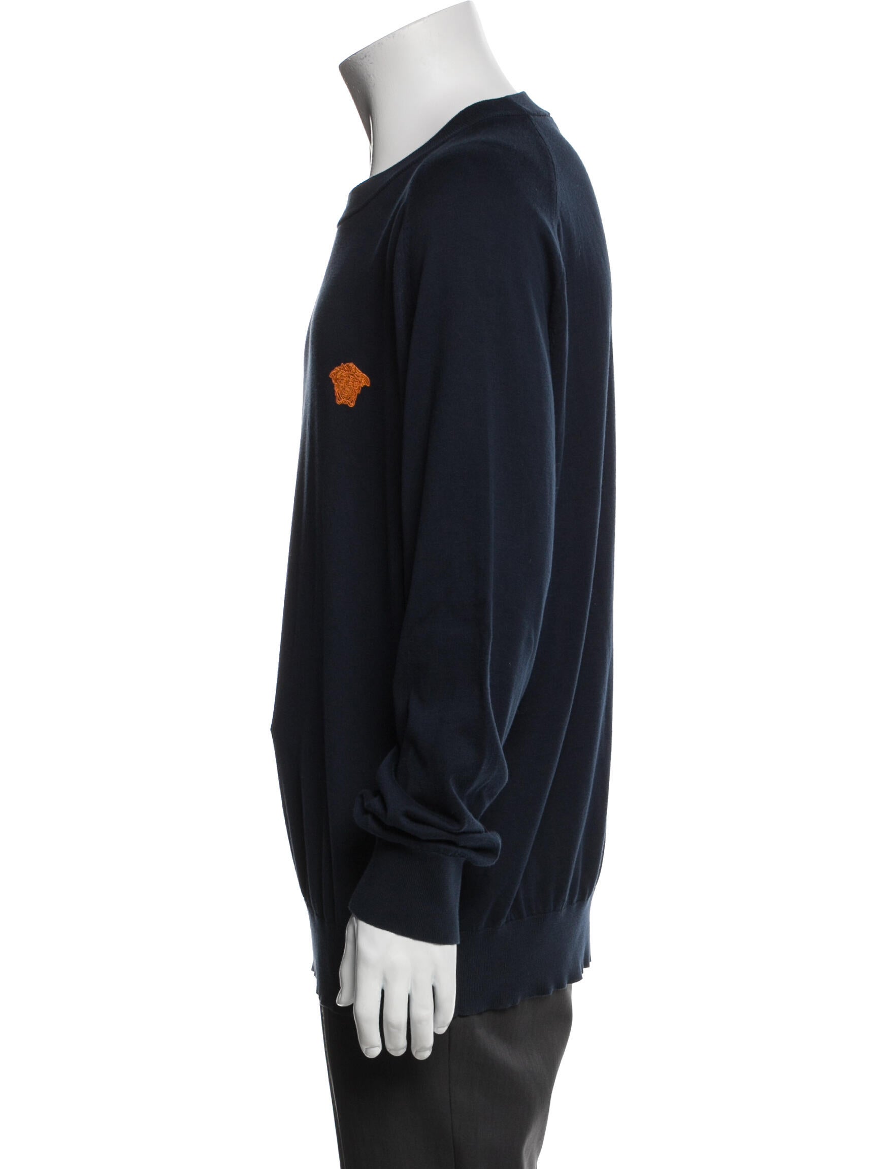 Versace Medusa Insignia Crew Neck T-Shirt