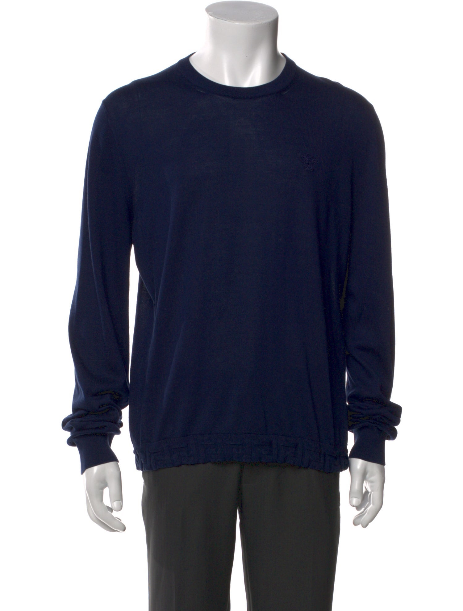 Versace Crew Neck Long Sleeve Pullover