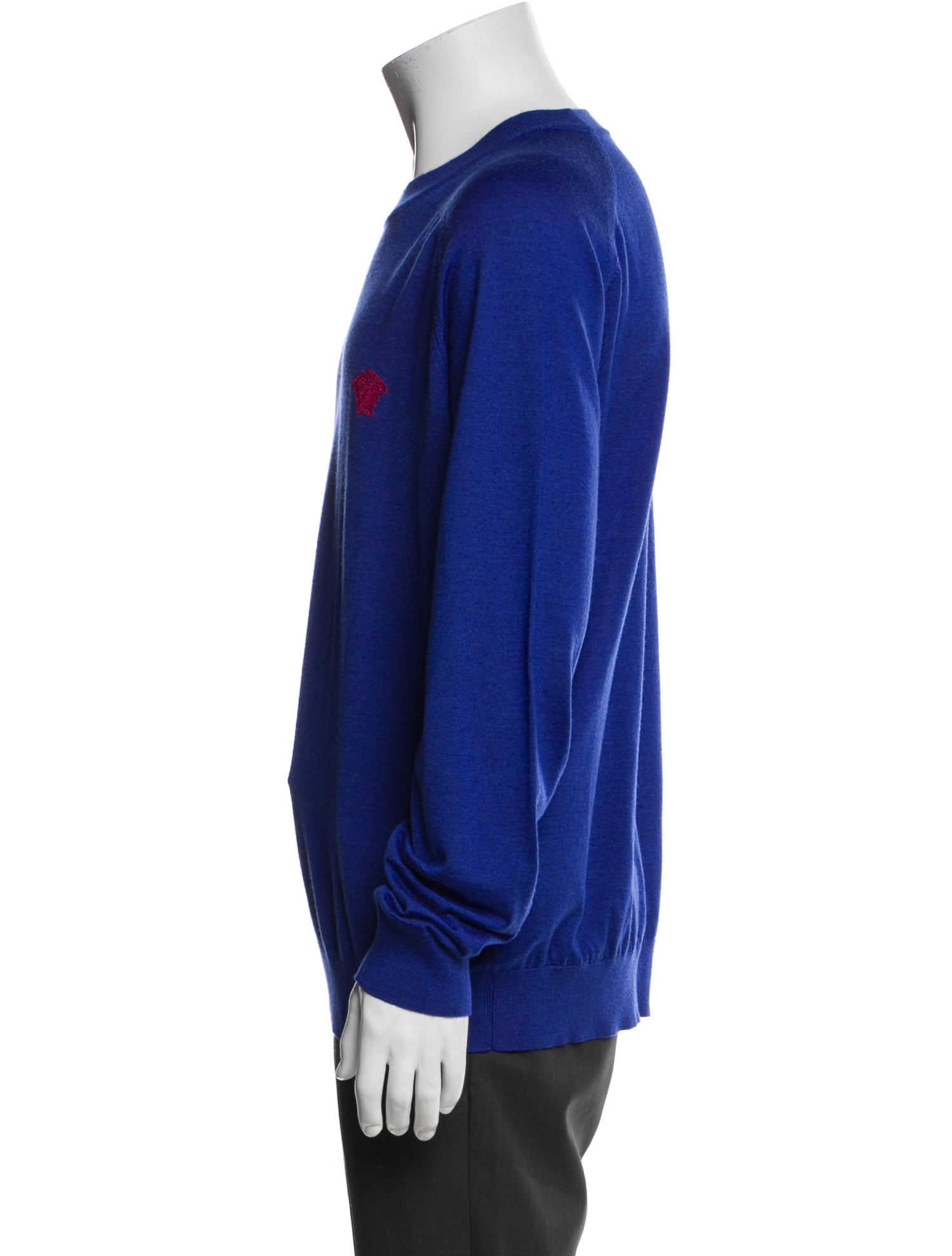 Versace Graphic Print Crew Neck Pullover