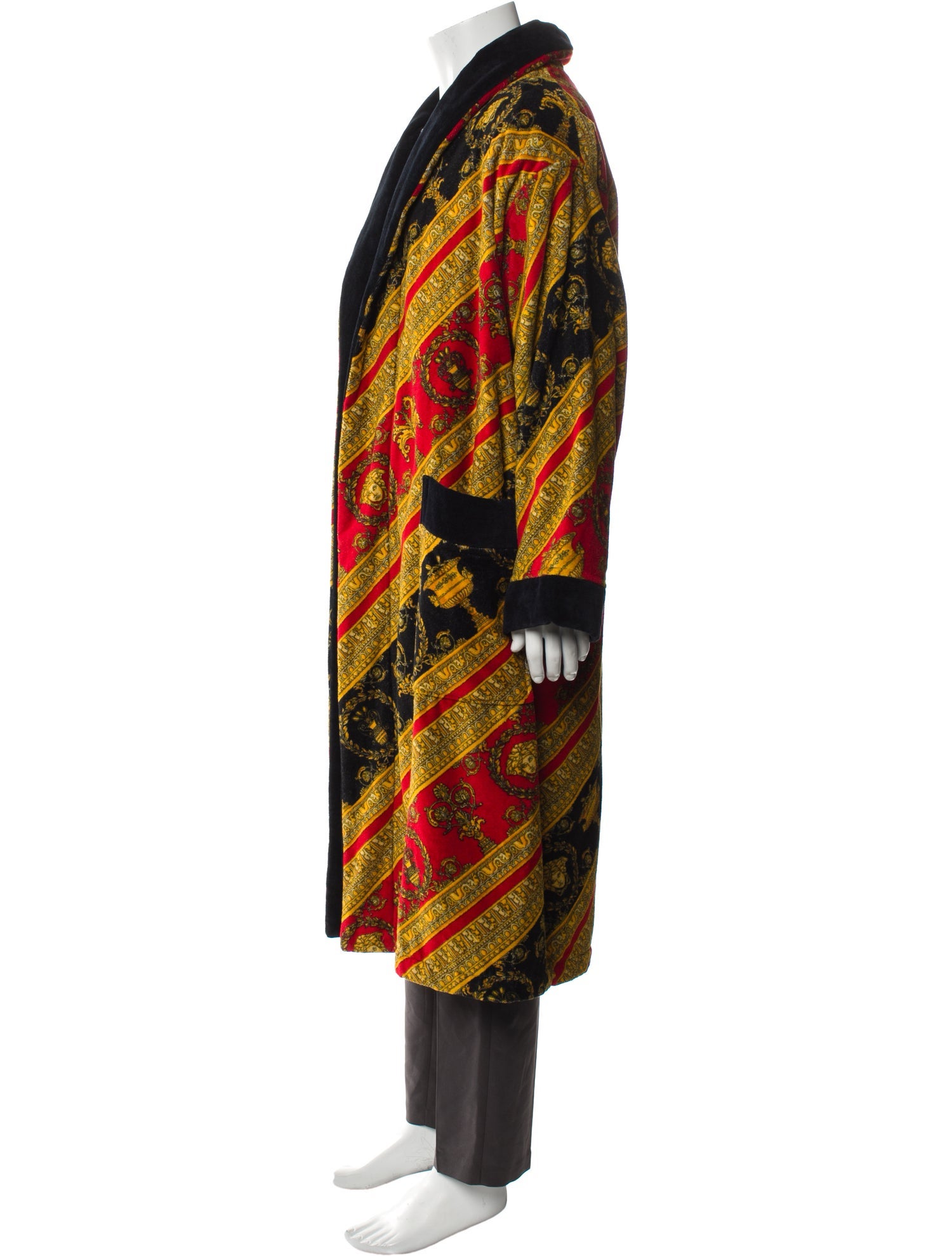 Versace Printed Robe