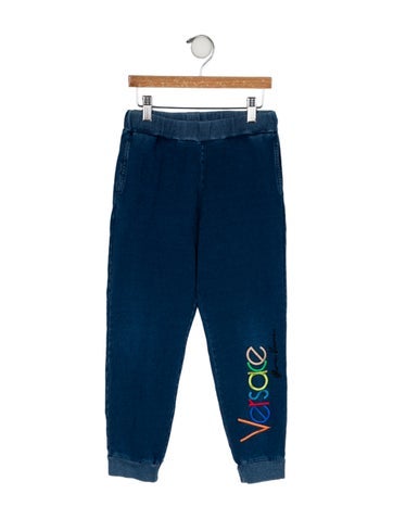 Versace Sizes 7-16 Kids' Patterned Sweatpants 8
