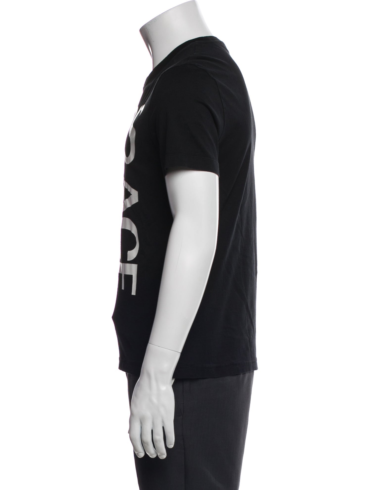 Versace Graphic Print Crew Neck T-Shirt