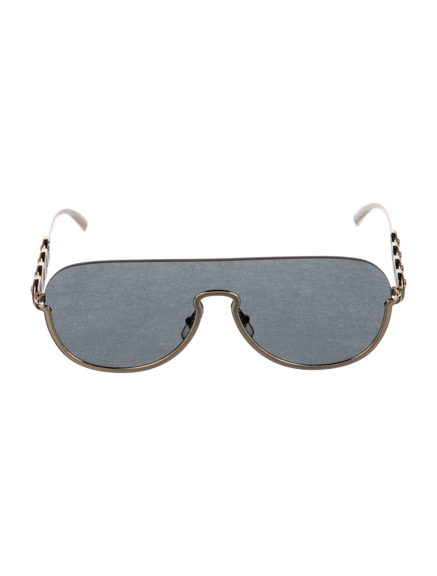 Versace Medusa Insignia Shield Sunglasses