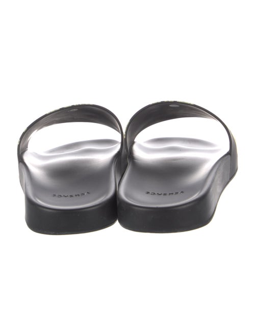 Versace Chain-Link Accent Rubber Slides