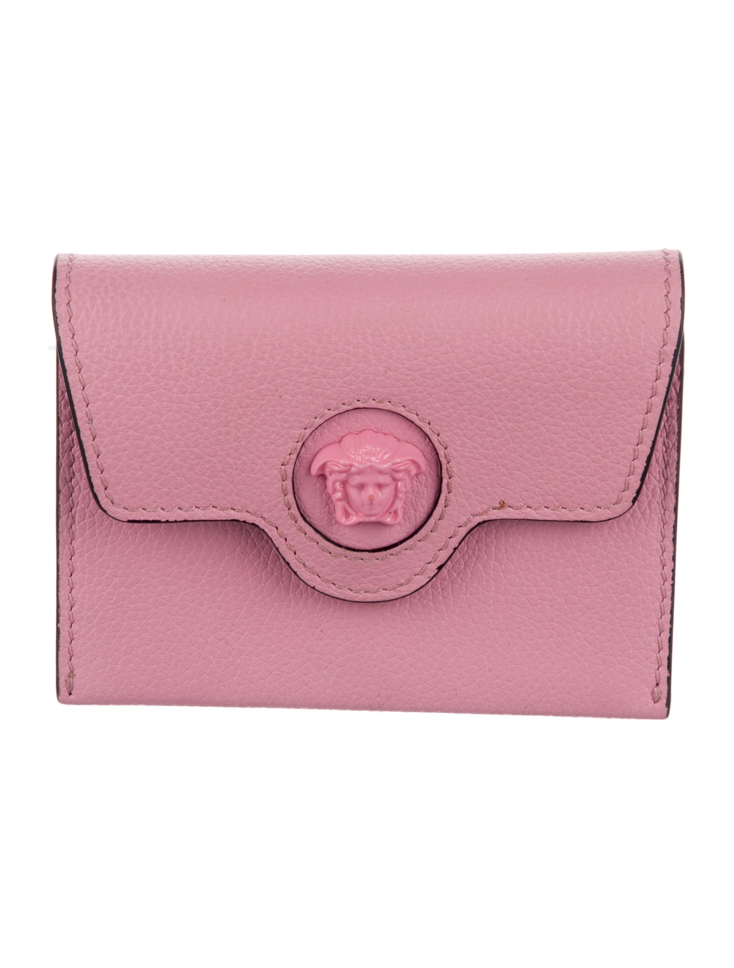 Versace Leather Compact Wallet