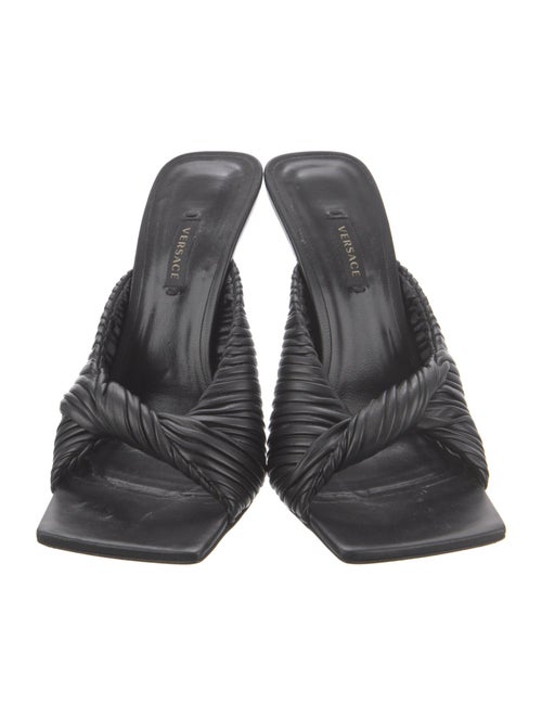 Versace Leather Slides