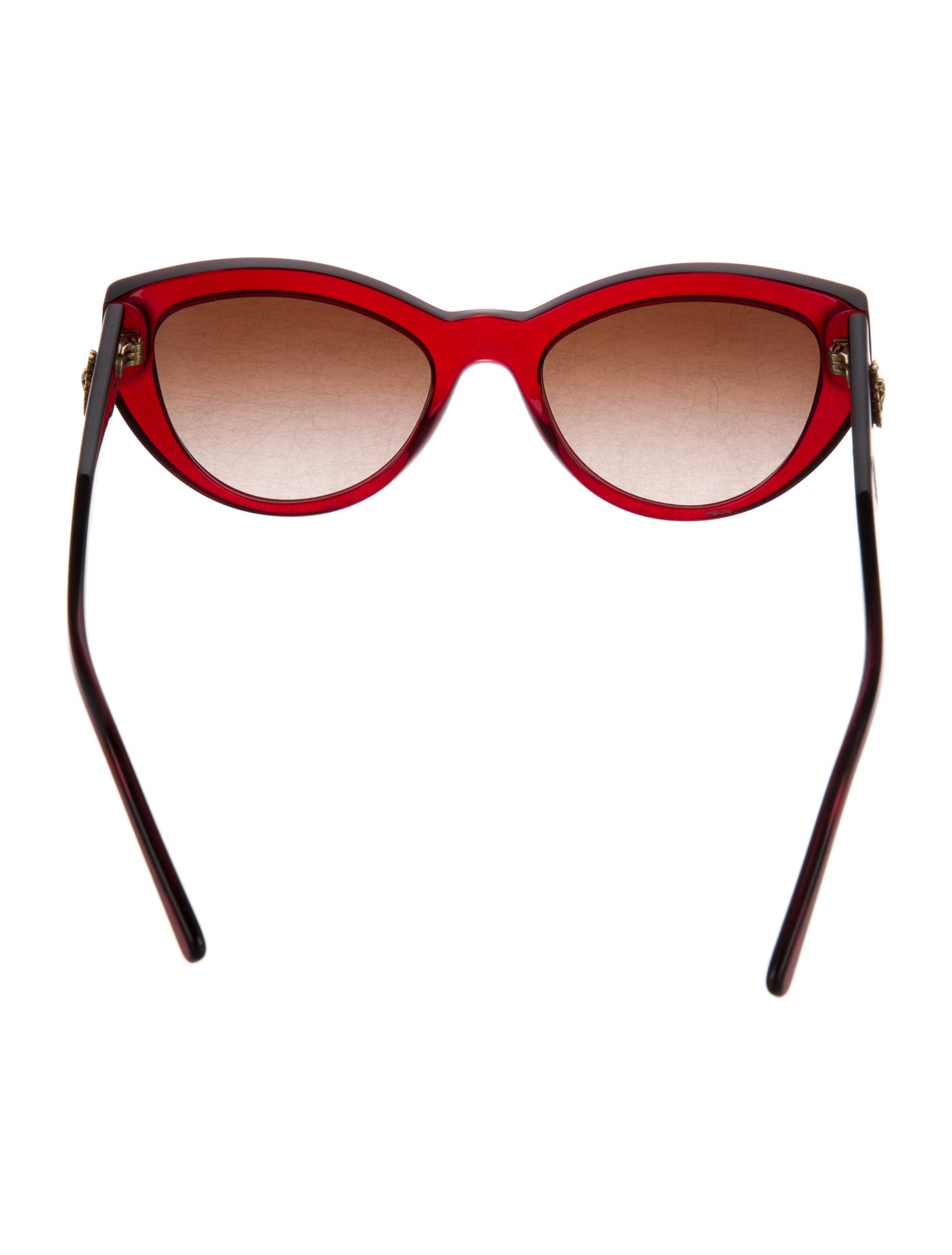 Versace Medusa Insignia Cat-Eye Sunglasses