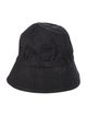 Versace Solid Drawstring Bucket Hat