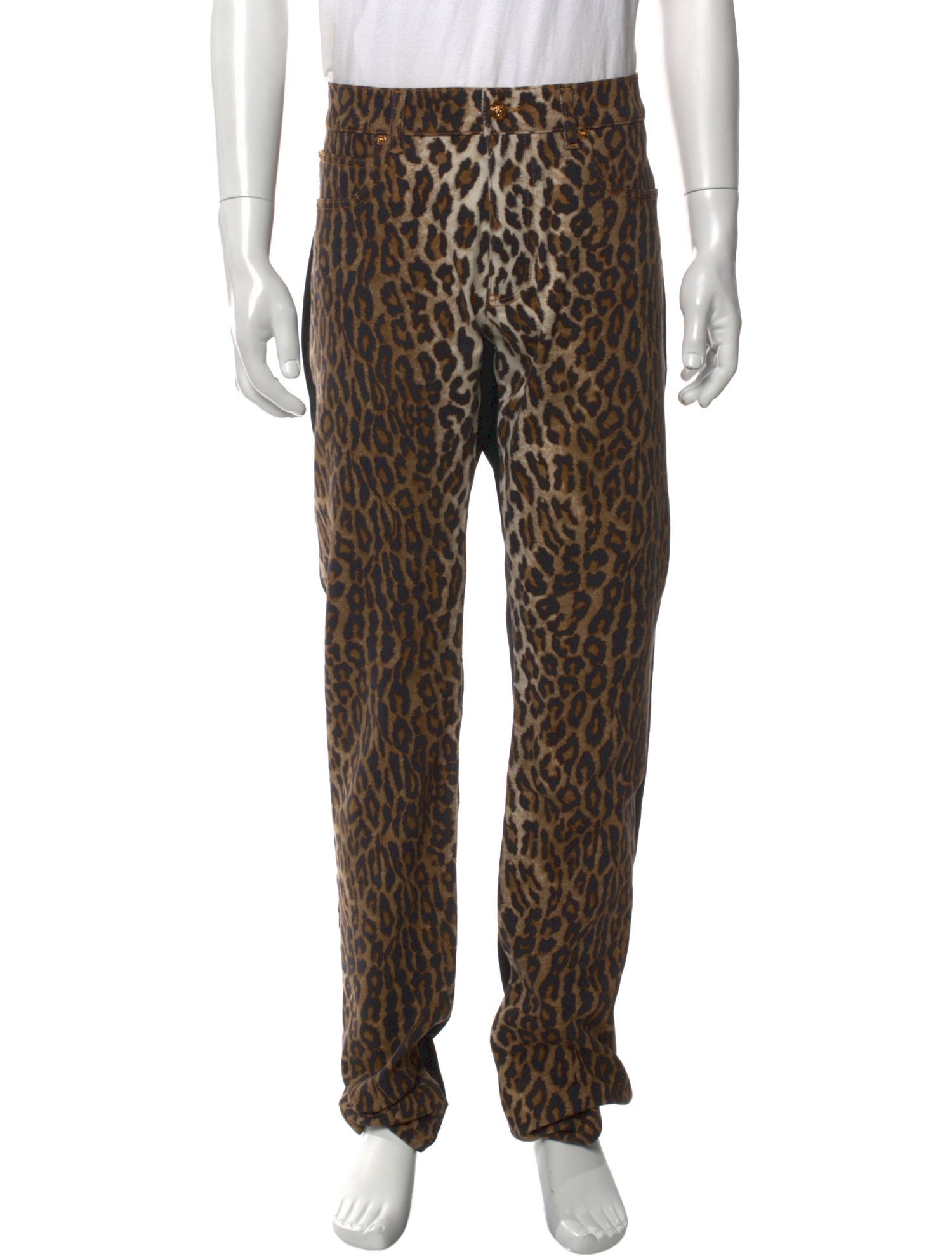 Versace Animal Print Pants